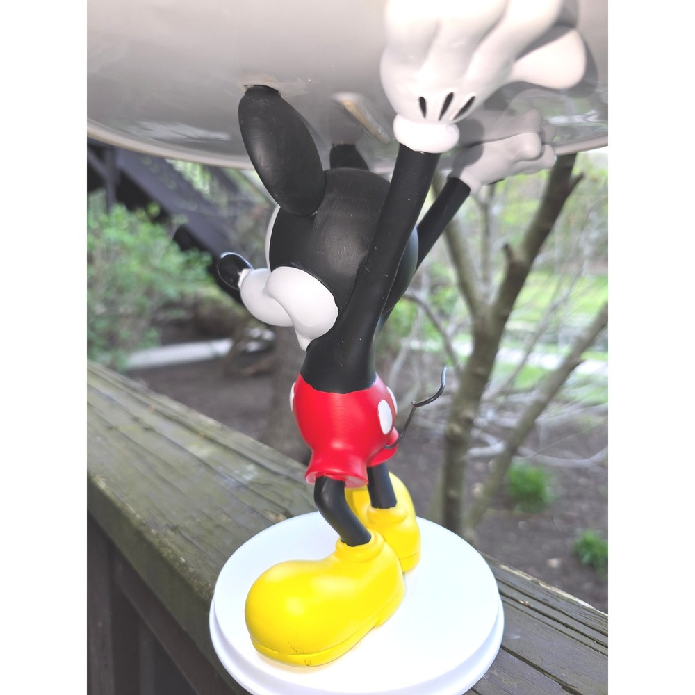 Disney Mickey Mouse Figural Cake Stand Pedestal Plate Holder 9.5" Disney Store - Picture 3 of 10